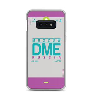 DME - Moscow Samsung phone case with airport code