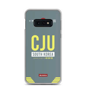 CJU - Jeju Samsung-Handyhülle mit Flughafencode