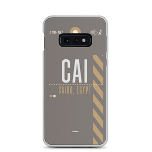 CAI - Cairo Samsung-Handyhülle mit Flughafencode