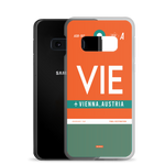 Load image into Gallery viewer, VIE - Vienna Samsung phone case with airport code
