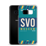 Load image into Gallery viewer, SVO - Moscow Samsung phone case with airport code
