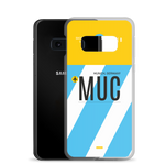 Load image into Gallery viewer, MUC - Munich Samsung phone case with airport code
