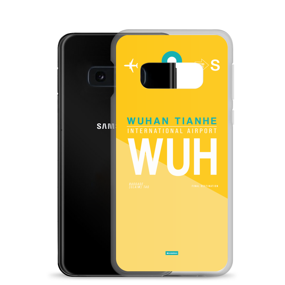 WUH - Wuhan - Tianhe Samsung-Handyhülle mit Flughafencode