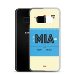 Load image into Gallery viewer, MIA - Miami airport code Samsung phone case
