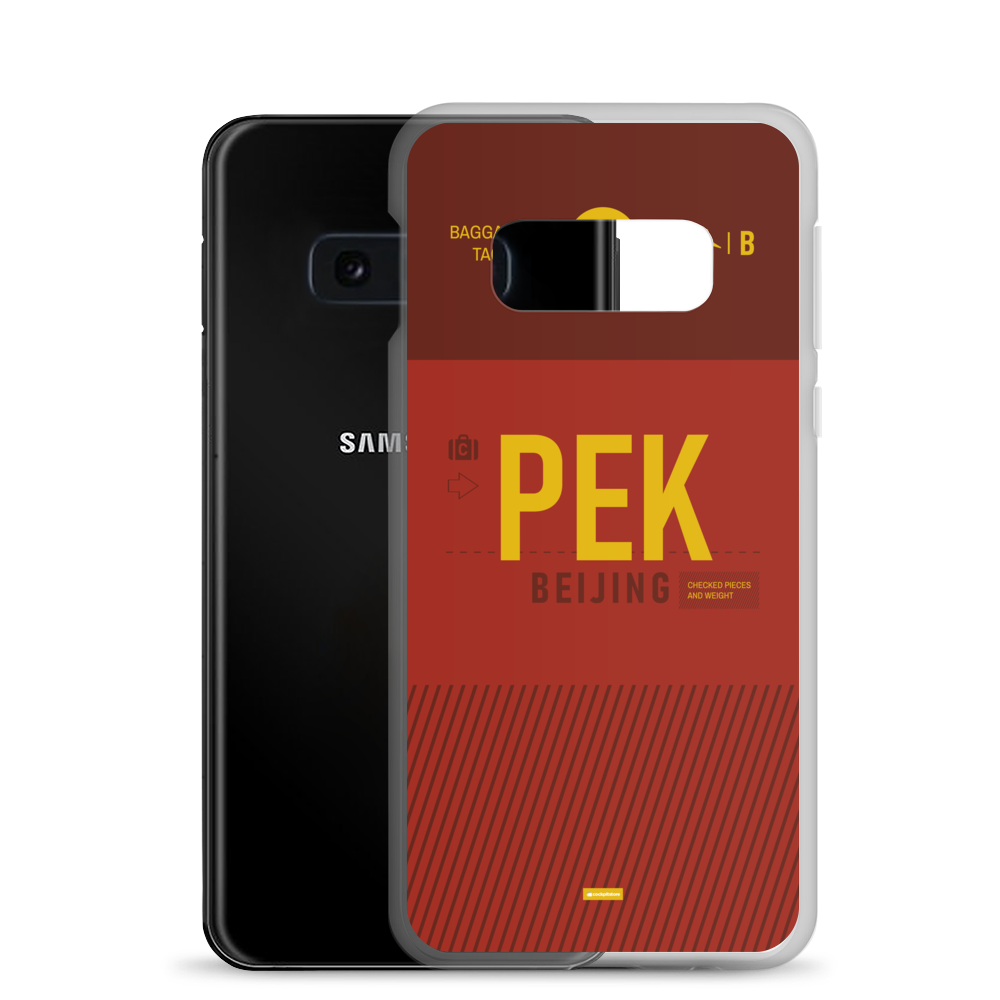 PEK - Beijing airport code Samsung phone case