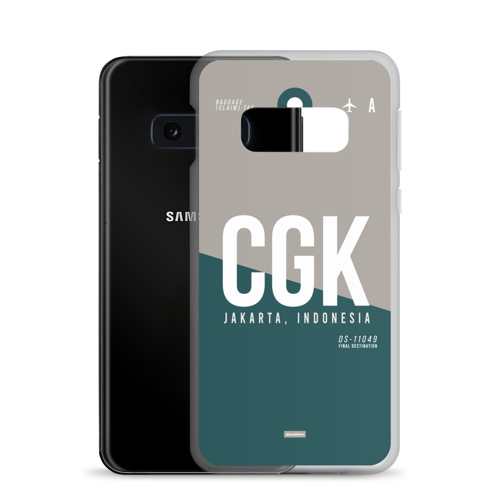 CGK - Jakarta Samsung phone case with airport code