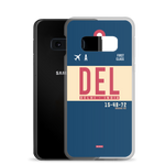 Load image into Gallery viewer, DEL - Delhi airport code Samsung phone case
