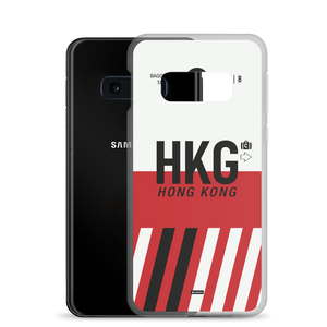 HKG - Hong Kong Samsung phone case with airport code