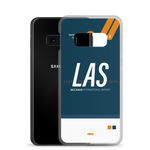 Load image into Gallery viewer, LAS - Las Vegas Samsung phone case with airport code
