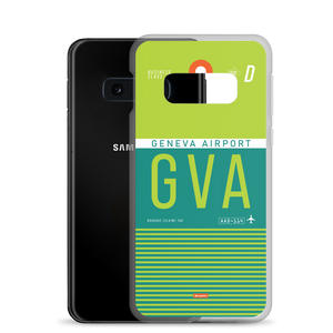 GVA - Geneva Samsung phone case with airport code