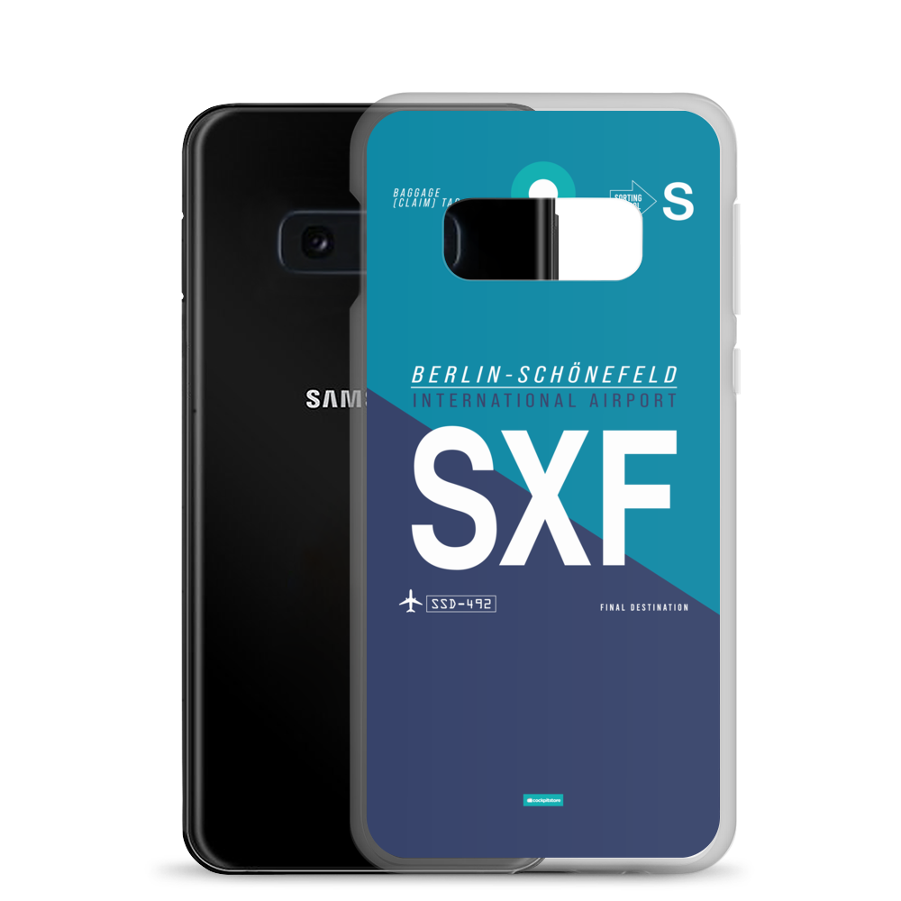 SXF - Schönefeld Samsung phone case with airport code