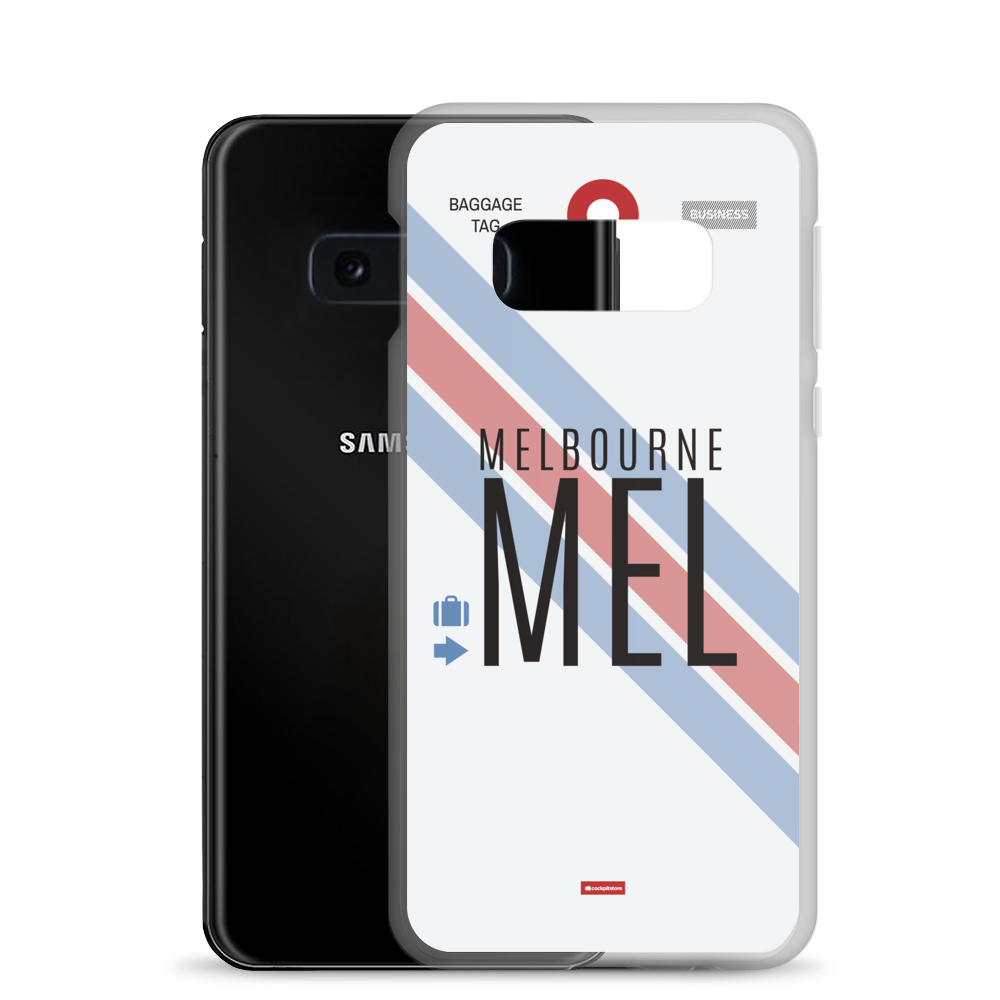 MEL - Melbourne Samsung phone case with airport code