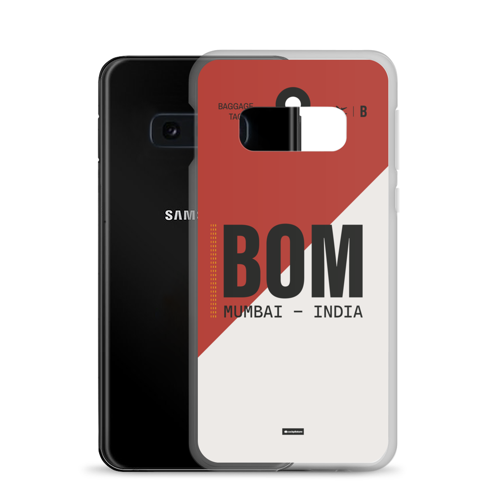 BOM - Mumbai airport code Samsung phone case