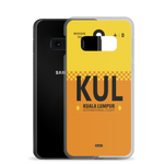 Load image into Gallery viewer, KUL - Kuala Lumpur Samsung phone case with airport code
