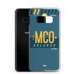 Load image into Gallery viewer, MCO - Orlando Samsung phone case with airport code
