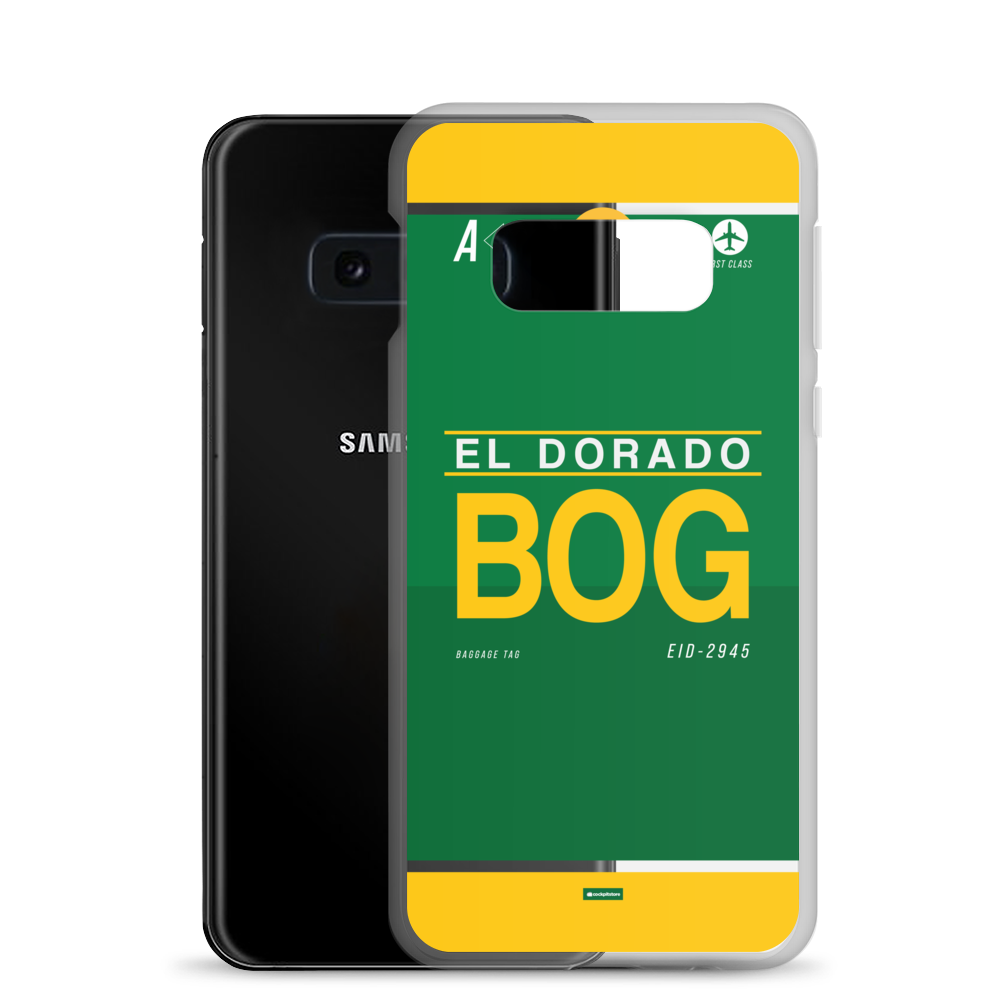 BOG - Bogota Samsung-Handyhülle mit Flughafencode