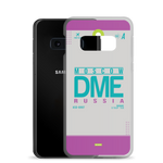 Load image into Gallery viewer, DME - Moscow Samsung phone case with airport code
