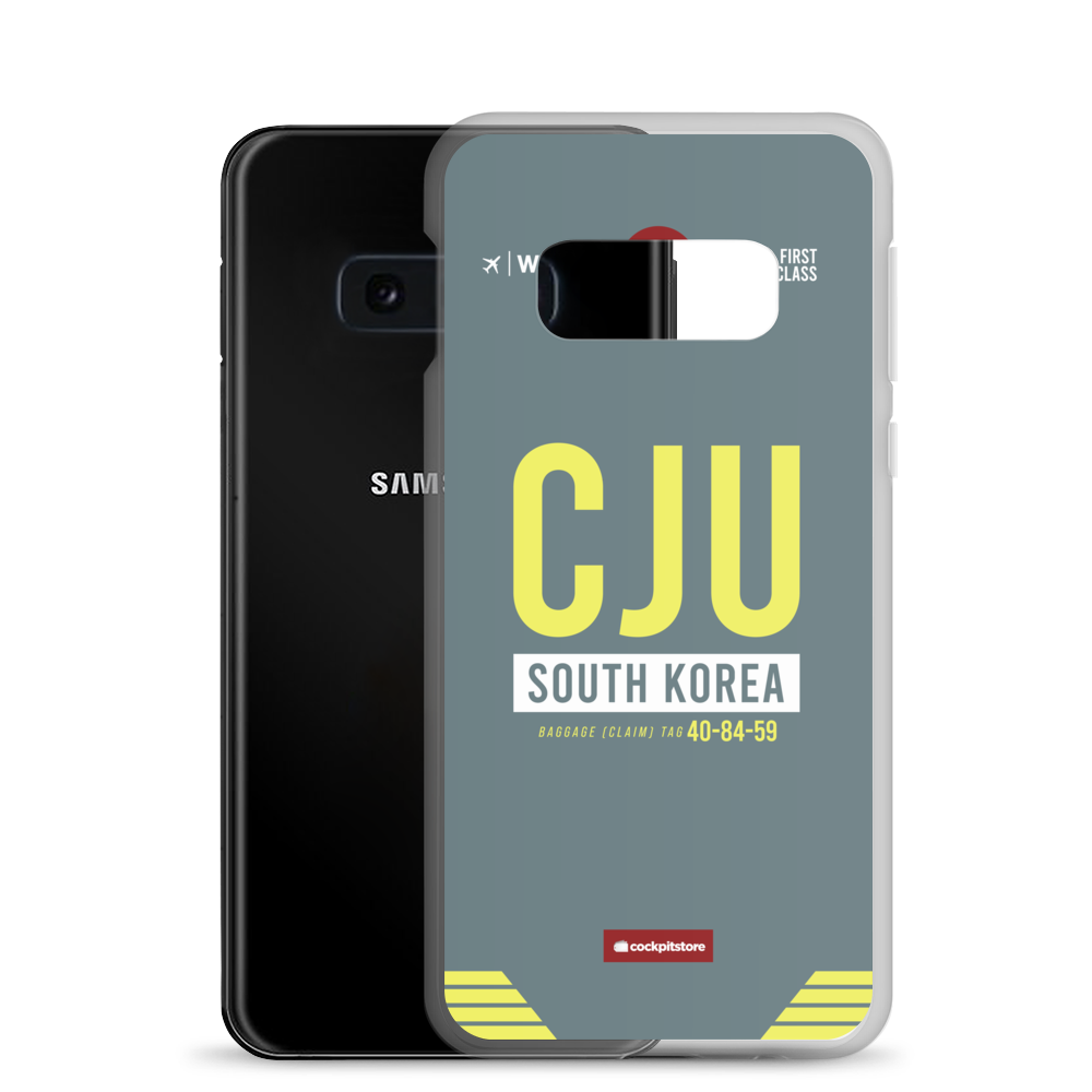 CJU - Jeju Samsung-Handyhülle mit Flughafencode