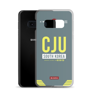 CJU - Jeju Samsung-Handyhülle mit Flughafencode