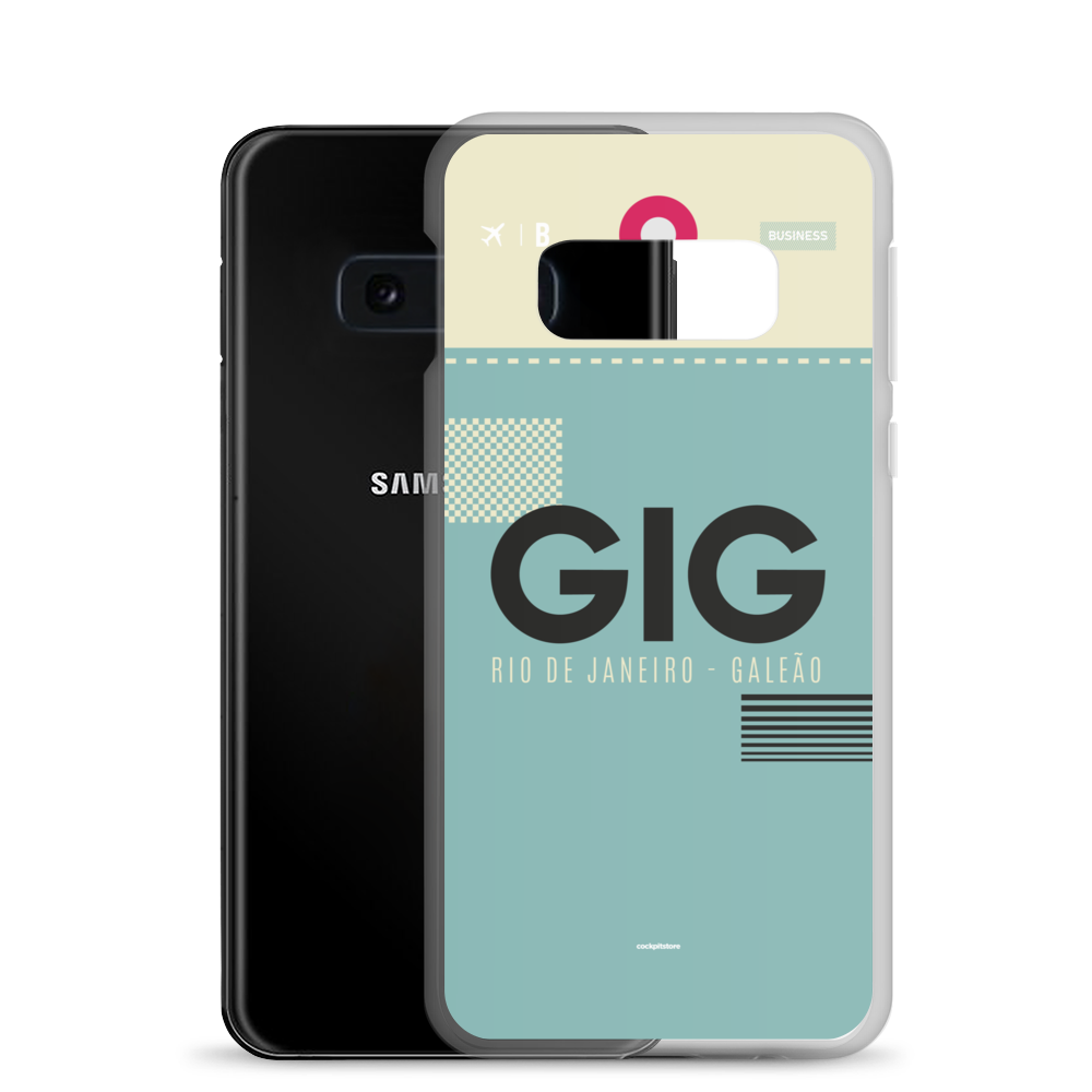 GIG - Rio De Janeiro - Galeao Samsung phone case with airport code