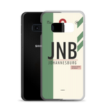 Load image into Gallery viewer, JNB - Johannesburg Samsung phone case with airport code
