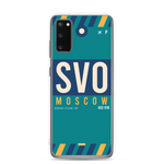 Load image into Gallery viewer, SVO - Moscow Samsung phone case with airport code
