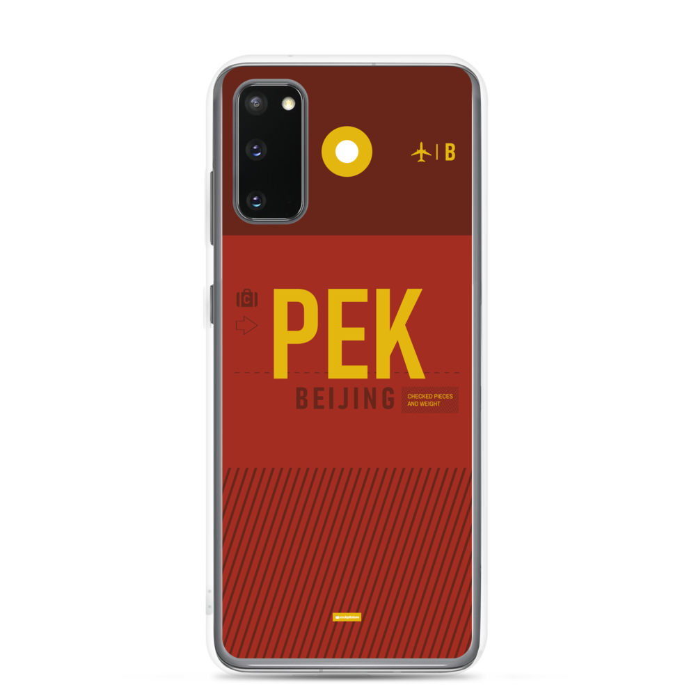 PEK - Beijing airport code Samsung phone case