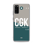 Load image into Gallery viewer, CGK - Jakarta Samsung phone case with airport code
