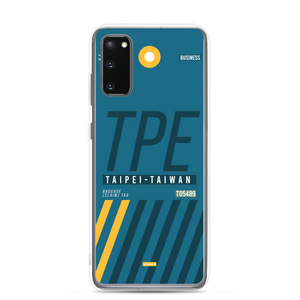 TPE - Taipei Samsung-Handyhülle mit Flughafencode