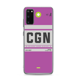 Load image into Gallery viewer, CGN - Cologne Samsung phone case with airport code
