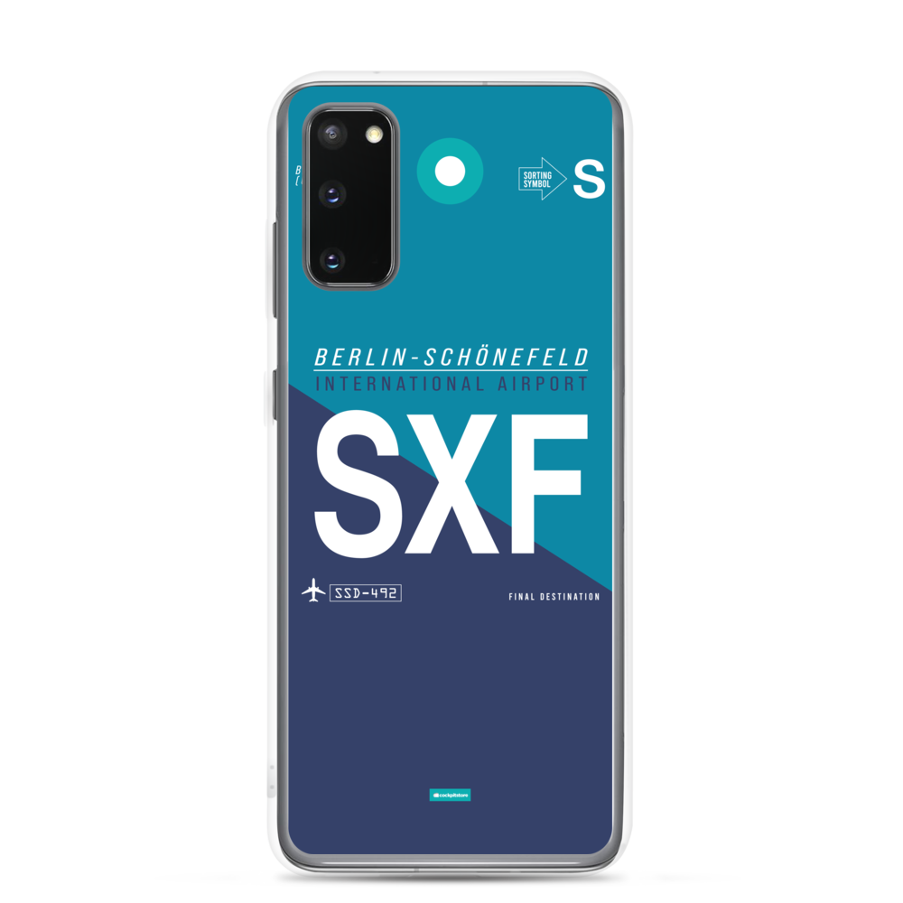 SXF - Schönefeld Samsung phone case with airport code