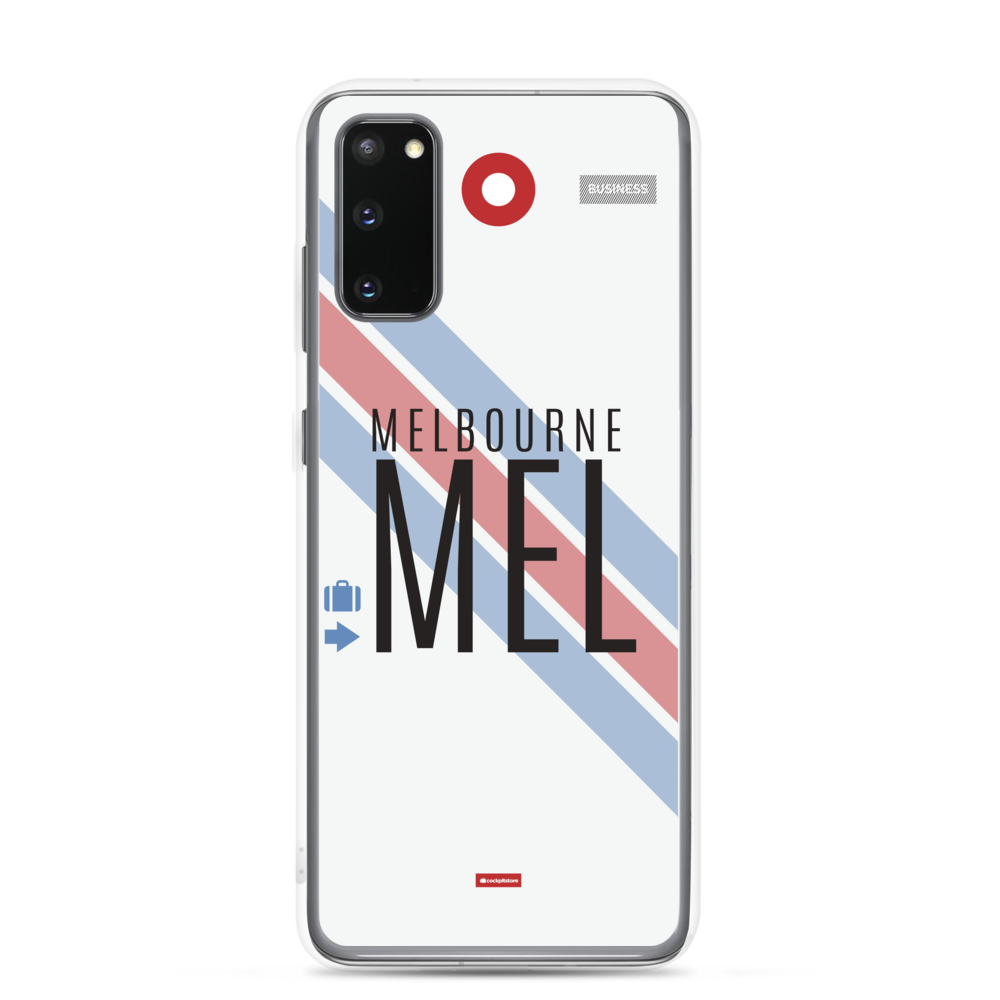 MEL - Melbourne Samsung phone case with airport code