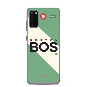 BOS- Boston Samsung-Handyhülle mit Flughafencode