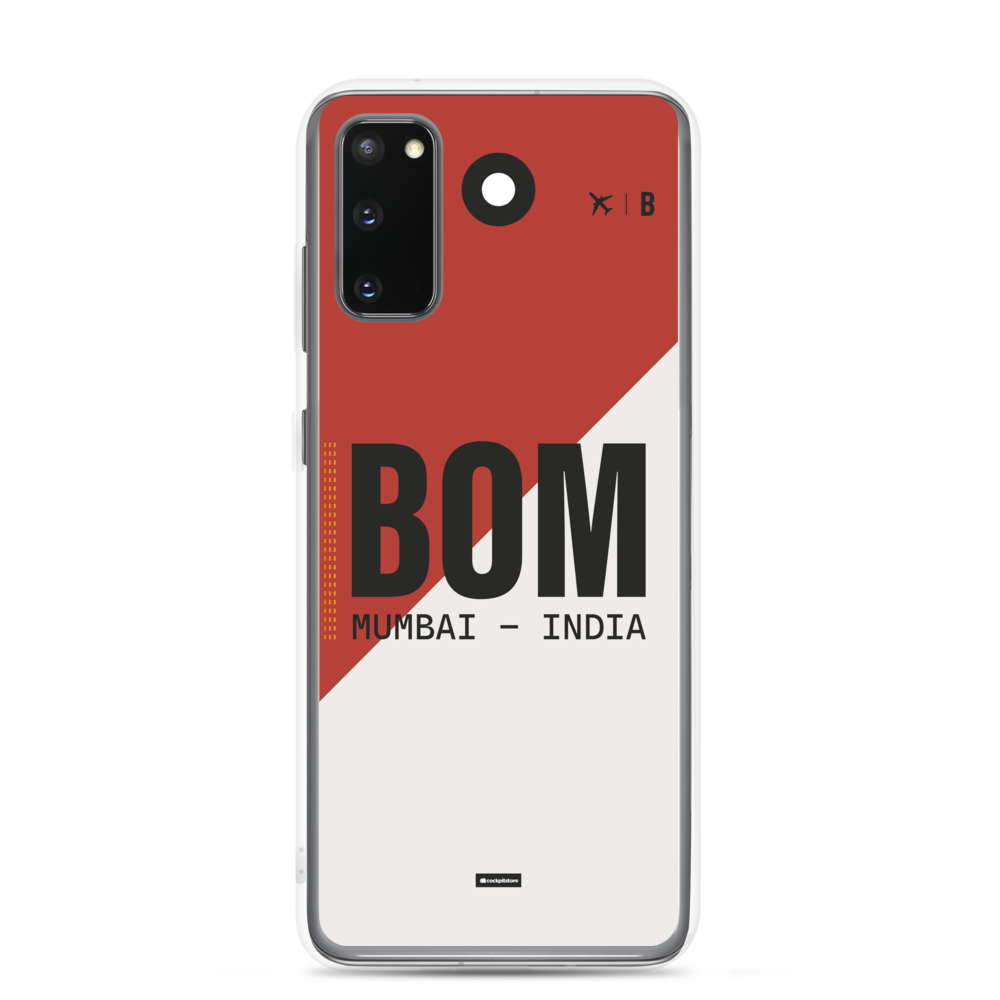 BOM - Mumbai airport code Samsung phone case