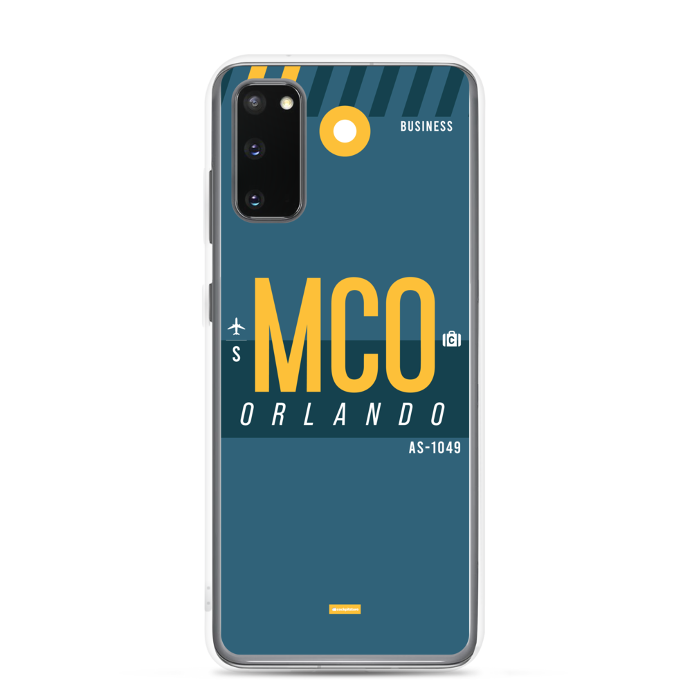 MCO - Orlando Samsung phone case with airport code