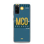 Load image into Gallery viewer, MCO - Orlando Samsung phone case with airport code
