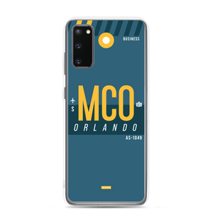 MCO - Orlando Samsung phone case with airport code