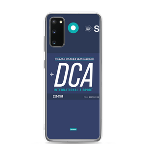DCA - Washington Samsung-Handyhülle mit Flughafencode