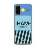 Load image into Gallery viewer, HAM - Hamburg Samsung phone case with airport code
