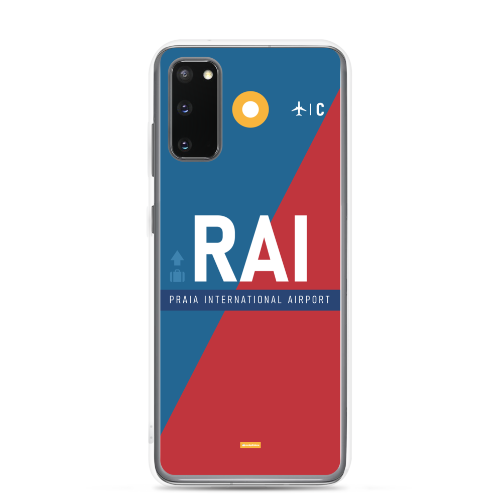 RAI - Praia Samsung-Handyhülle mit Flughafencode