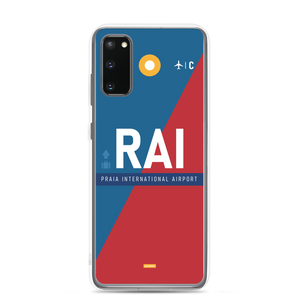 RAI - Praia Samsung-Handyhülle mit Flughafencode