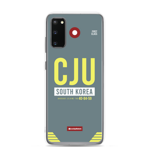 CJU - Jeju Samsung-Handyhülle mit Flughafencode