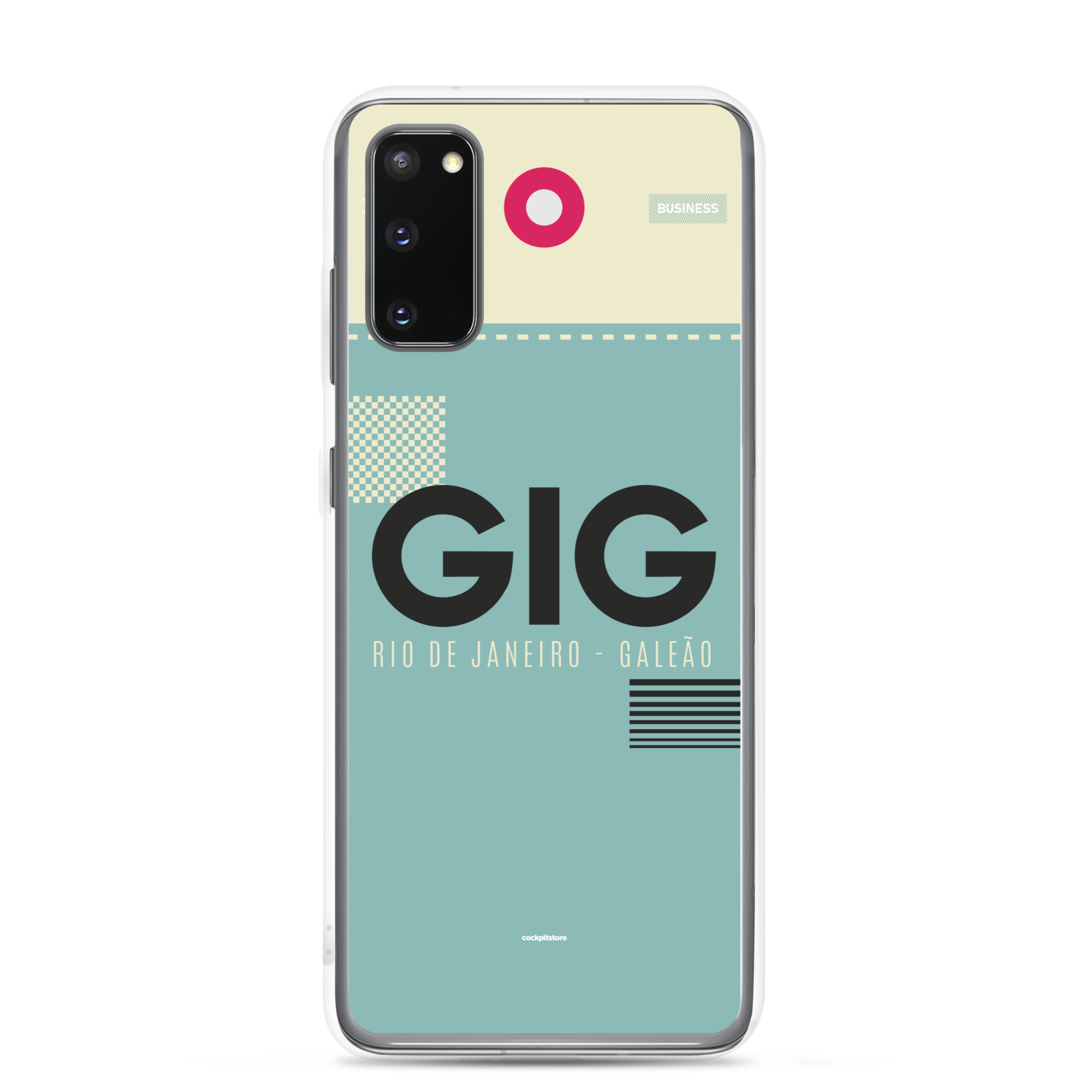 GIG - Rio De Janeiro - Galeao Samsung phone case with airport code