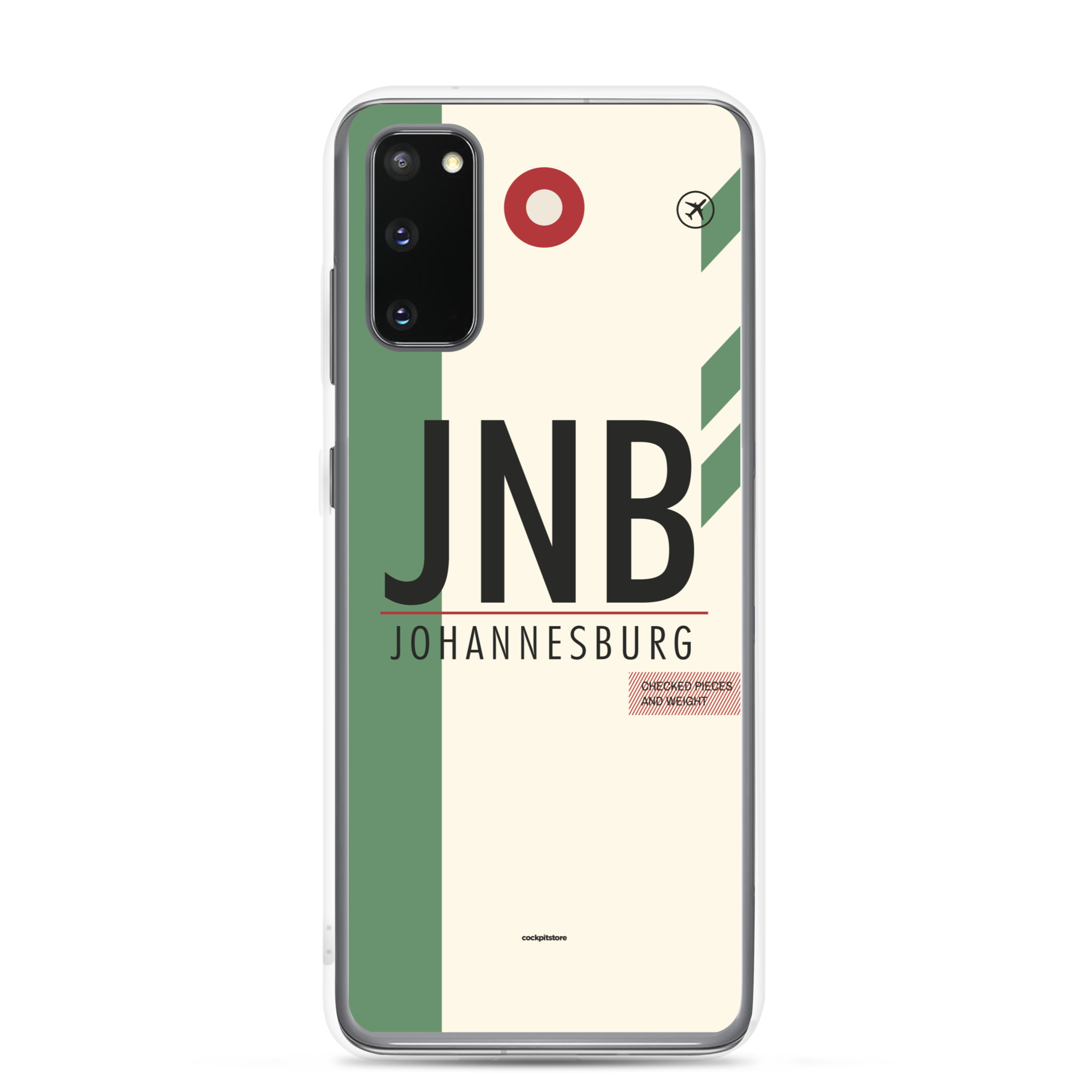 JNB - Johannesburg Samsung phone case with airport code