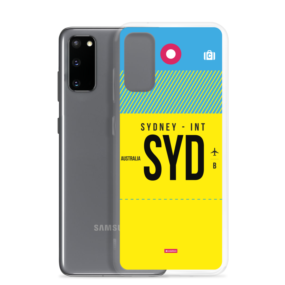SYD - Sydney Samsung-Handyhülle mit Flughafencode