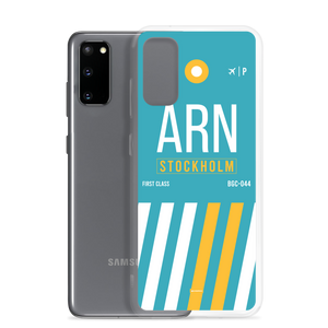 ARN - Stockholm Samsung-Handyhülle mit Flughafencode