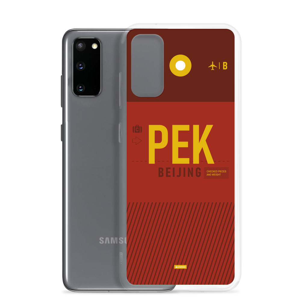 PEK - Beijing airport code Samsung phone case