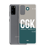 Load image into Gallery viewer, CGK - Jakarta Samsung phone case with airport code
