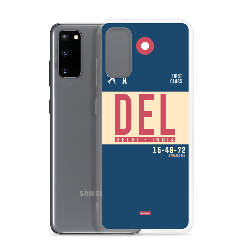 DEL - Delhi airport code Samsung phone case