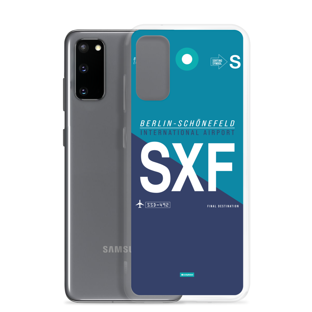 SXF - Schönefeld Samsung phone case with airport code